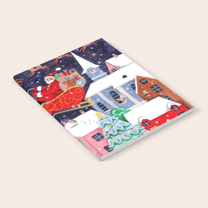 Christmas Village Santa Notebook Gallery Image 1