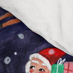 Christmas Village Santa Comforter Gallery Image 4