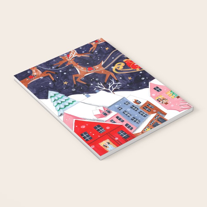 Christmas Village Santa Notebook Gallery Image 3