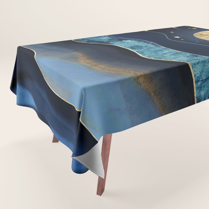 Golden Moon Tablecloth Gallery Image 1