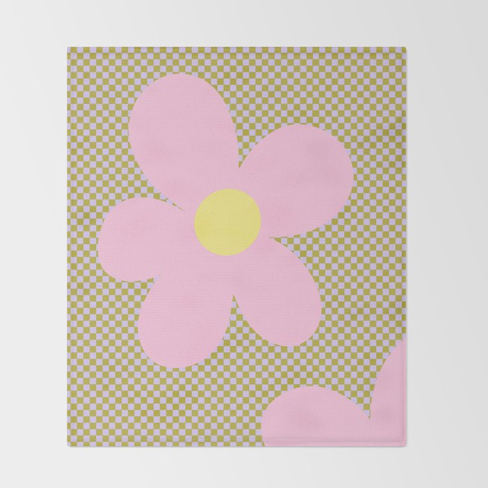 Flower Land Throw Blanket Gallery Image 2