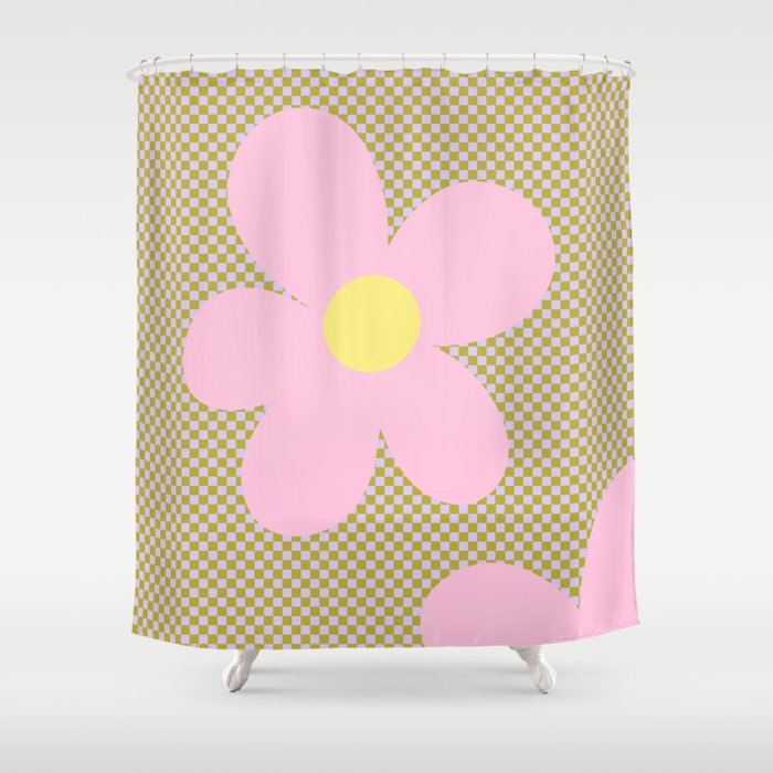 Flower Land Shower Curtain Gallery Image 1
