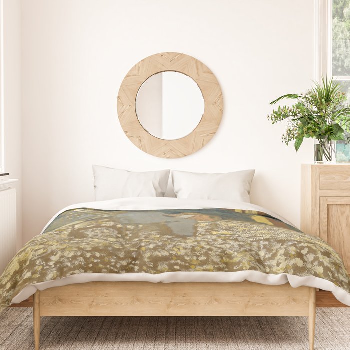 Edouard Vuillard Repast In A Garden Duvet Cover Gallery Image 3