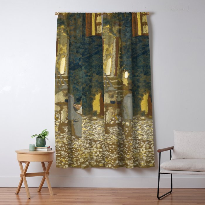 Edouard Vuillard Repast In A Garden Window Curtain Gallery Image 5