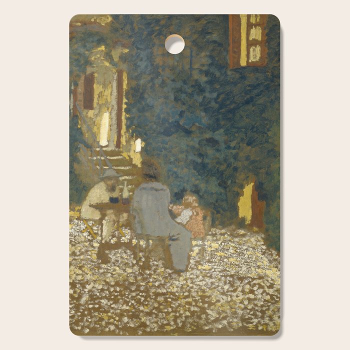 Edouard Vuillard Repast In A Garden Cutting Board Gallery Image 1