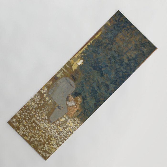 Edouard Vuillard Repast In A Garden Yoga Mat Gallery Image 1