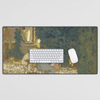Edouard Vuillard Repast In A Garden Desk Mat Gallery Image 1