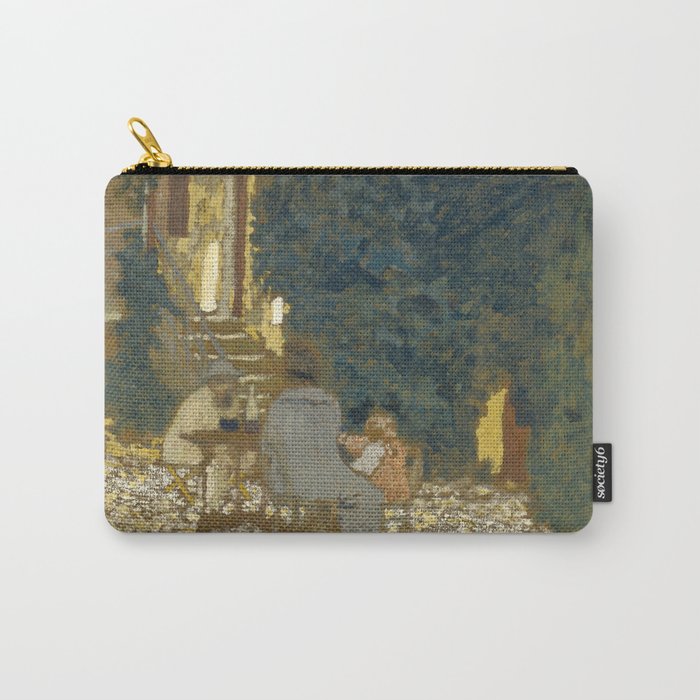Edouard Vuillard Repast In A Garden Carry All Pouch Gallery Image 1