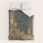 Edouard Vuillard Repast In A Garden Duvet Cover Gallery Image 6