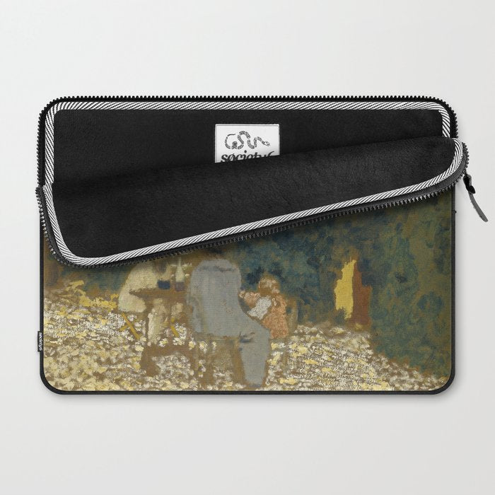Edouard Vuillard Repast In A Garden Laptop Sleeve Gallery Image 2
