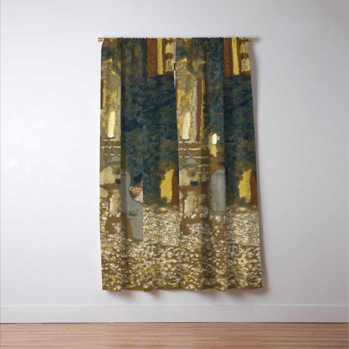 Edouard Vuillard Repast In A Garden Window Curtain Gallery Image 3