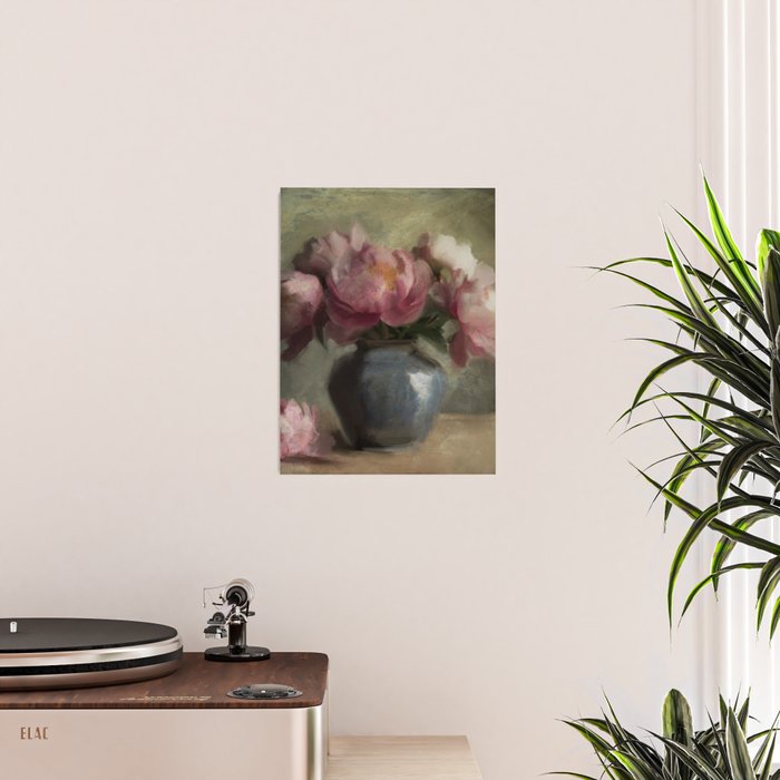 Pivoines en rose Poster Gallery Image 2