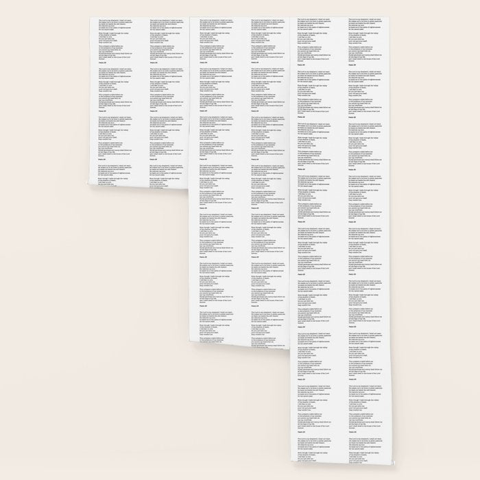 Psalm 23 Bible Verse Print - The LORD is my shepherd Wallpaper Gallery Image 3