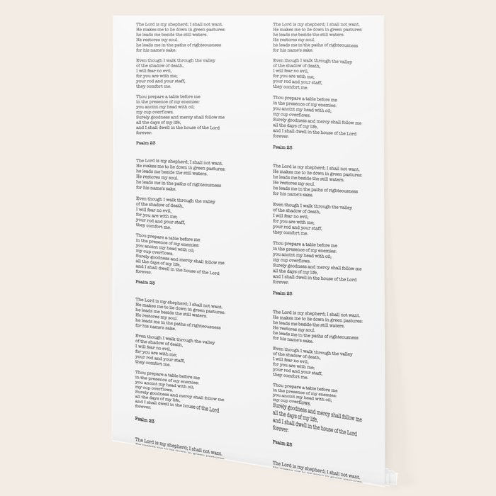 Psalm 23 Bible Verse Print - The LORD is my shepherd Wallpaper Gallery Image 2