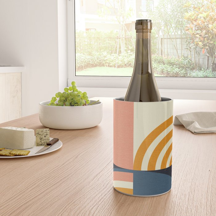 mid century geometry IV Wine Chiller Gallery Image 4