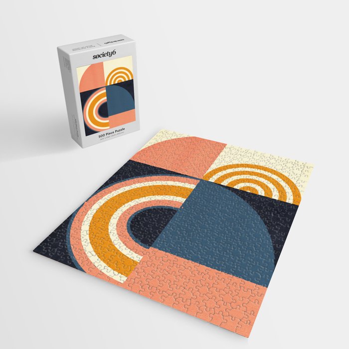 mid century geometry IV Jigsaw Puzzle Gallery Image 2