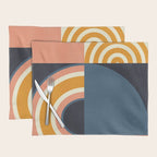 mid century geometry IV Placemat Gallery Image 1