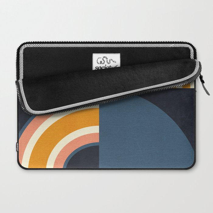 mid century geometry IV Laptop Sleeve Gallery Image 2