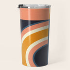 mid century geometry IV Travel Mug Gallery Image 3