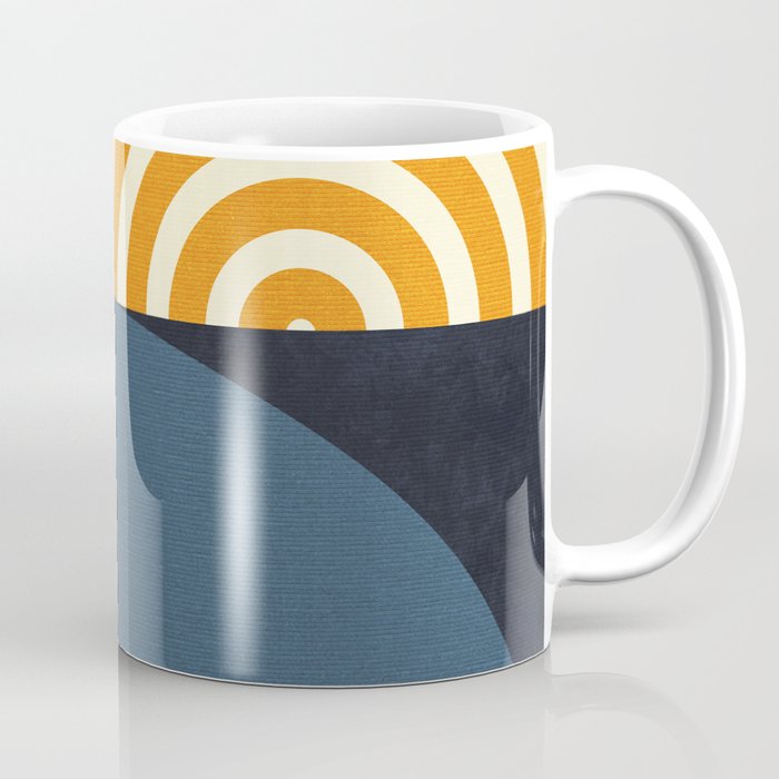 mid century geometry IV Coffee Mug Gallery Image 1
