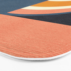 mid century geometry IV Bath Mat Gallery Image 3
