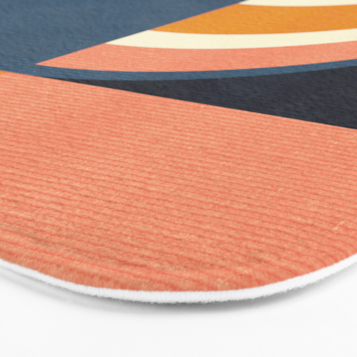 mid century geometry IV Bath Mat Gallery Image 3