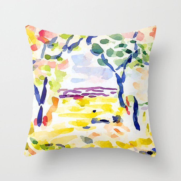 Henri Matisse Study for the Joy of Living Throw Pillow Gallery Image 6