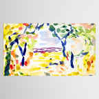 Henri Matisse Study for the Joy of Living Tablecloth Gallery Image 2