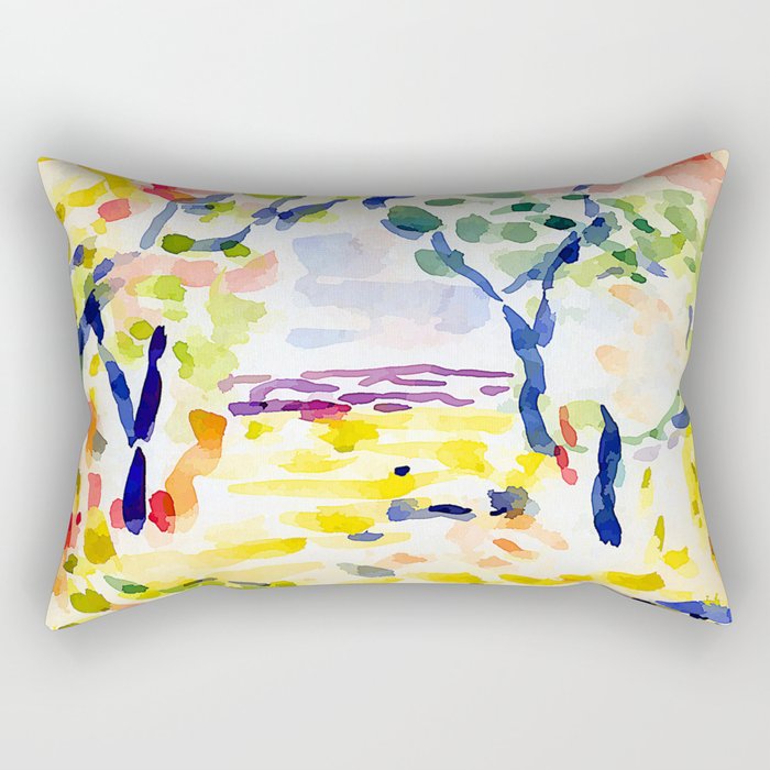 Henri Matisse Study for the Joy of Living Rectangular Pillow Gallery Image 1