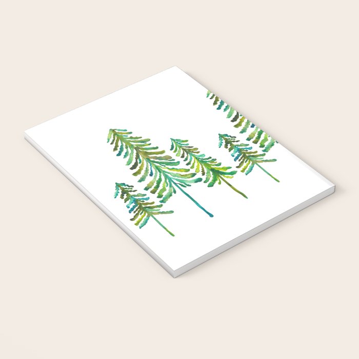 Pine Trees - Green Palette Notebook Gallery Image 3