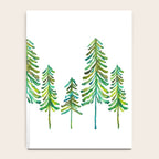 Pine Trees - Green Palette Notebook Gallery Image 4