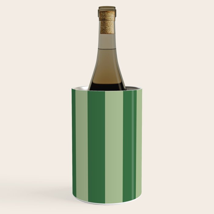 Vertical Stripes Sage Green Vertical Lines Vintage Geometric Retro Tropical Modern Minimal Pattern Wine Chiller Gallery Image 2