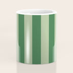 Vertical Stripes Sage Green Vertical Lines Vintage Geometric Retro Tropical Modern Minimal Pattern Coffee Mug Gallery Image 4