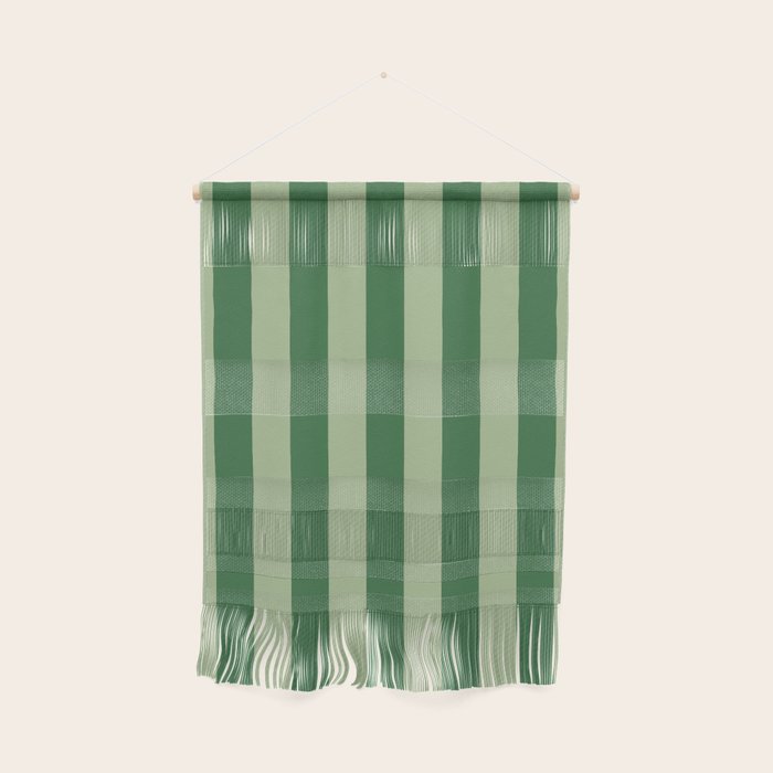 Vertical Stripes Sage Green Vertical Lines Vintage Geometric Retro Tropical Modern Minimal Pattern Wall Hanging Gallery Image 1