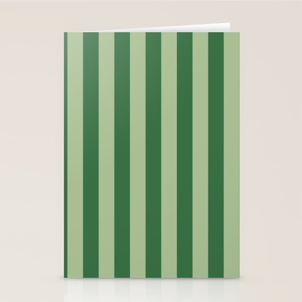 Vertical Stripes Sage Green Vertical Lines Vintage Geometric Retro Tropical Modern Minimal Pattern Stationery Card Gallery Image 1