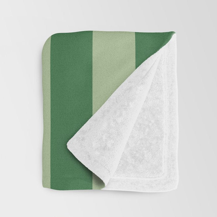 Vertical Stripes Sage Green Vertical Lines Vintage Geometric Retro Tropical Modern Minimal Pattern Throw Blanket Gallery Image 3