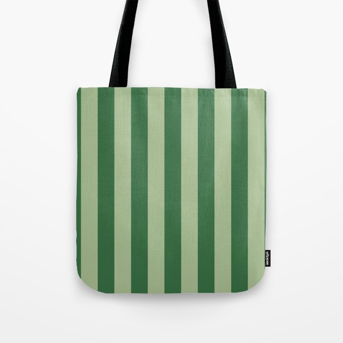 Vertical Stripes Sage Green Vertical Lines Vintage Geometric Retro Tropical Modern Minimal Pattern Tote Bag Gallery Image 1