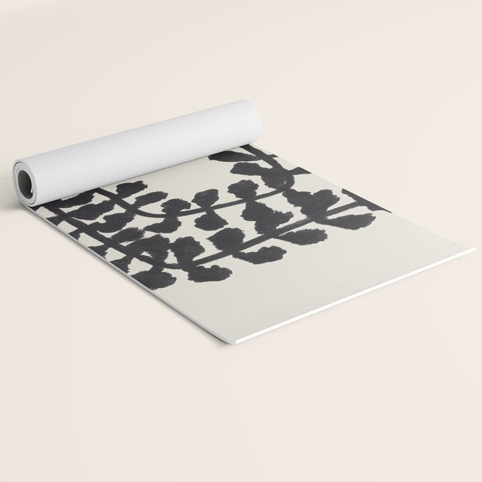 Ink Vine  Yoga Mat Gallery Image 2