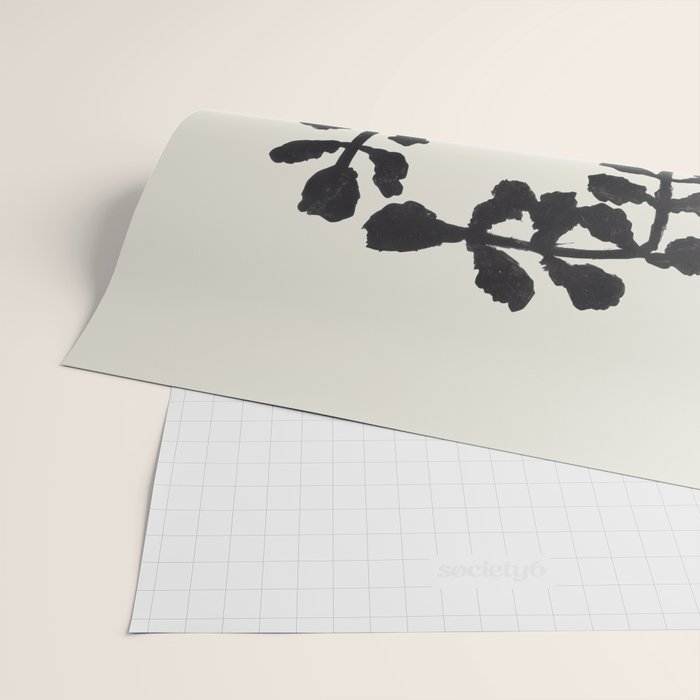 Ink Vine  Wrapping Paper Gallery Image 2