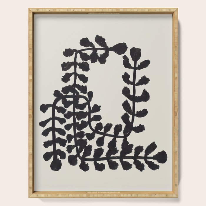 Ink Vine  Serving Tray Gallery Image 1