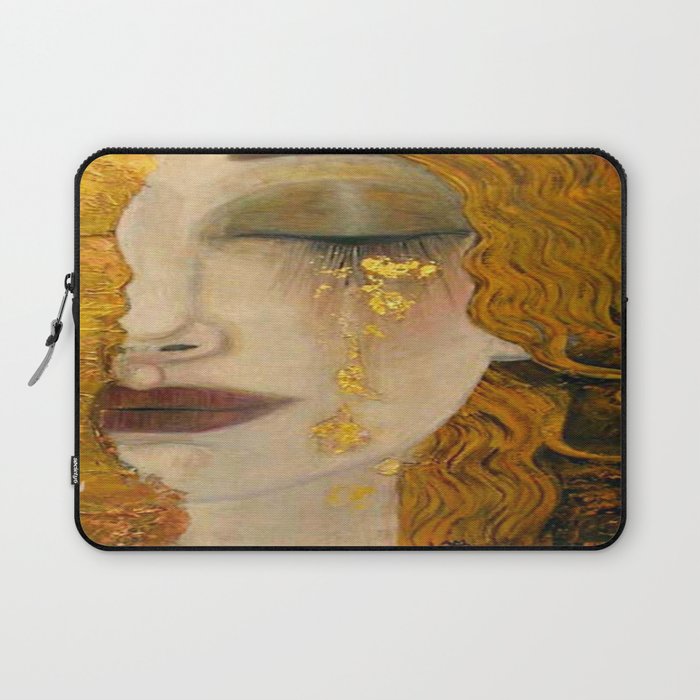 Gustav Klimt - Golden Tears ,No.1, Laptop Sleeve Gallery Image 1