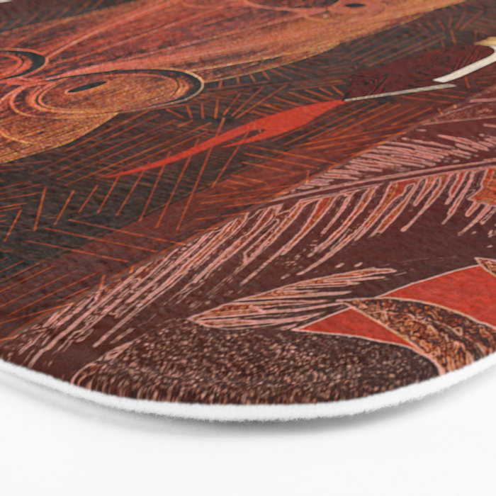Forbidden Luau Tiki Party Bath Mat Gallery Image 3