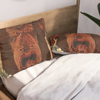 Forbidden Luau Tiki Party Pillow Sham Gallery Image 2