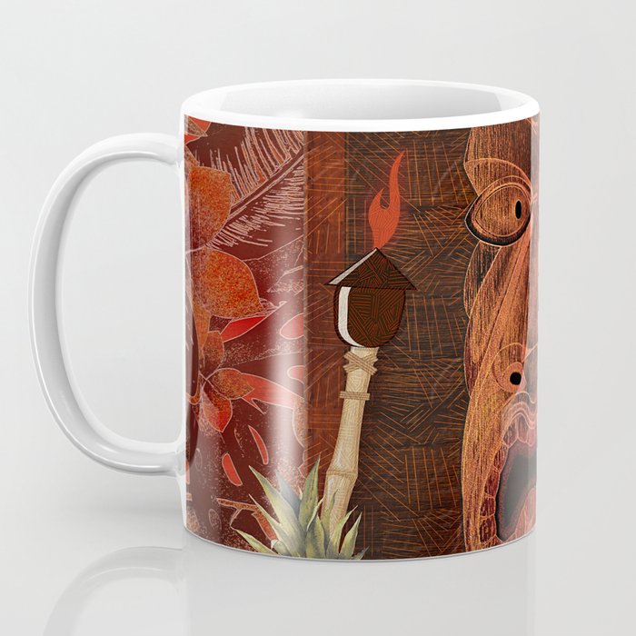 Forbidden Luau Tiki Party Coffee Mug Gallery Image 3