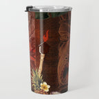 Forbidden Luau Tiki Party Travel Mug Gallery Image 3