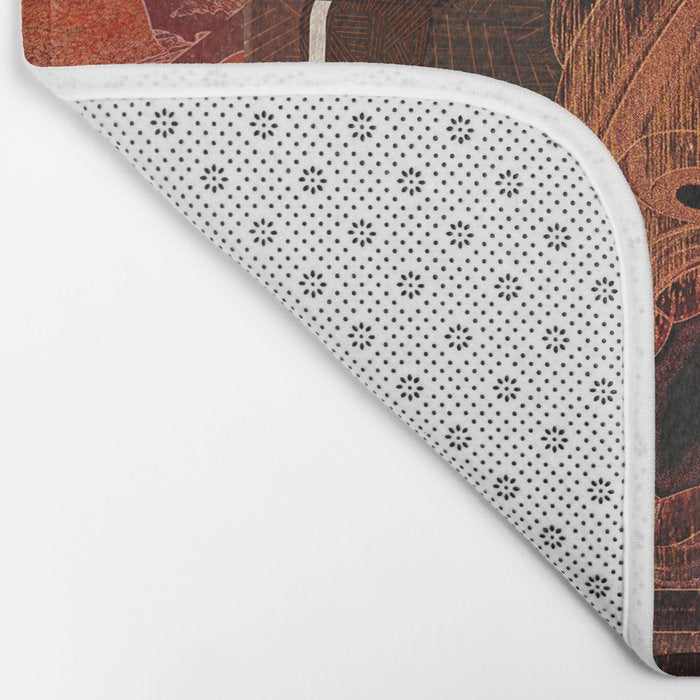 Forbidden Luau Tiki Party Bath Mat Gallery Image 2