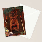 Forbidden Luau Tiki Party Stationery Card Gallery Image 2