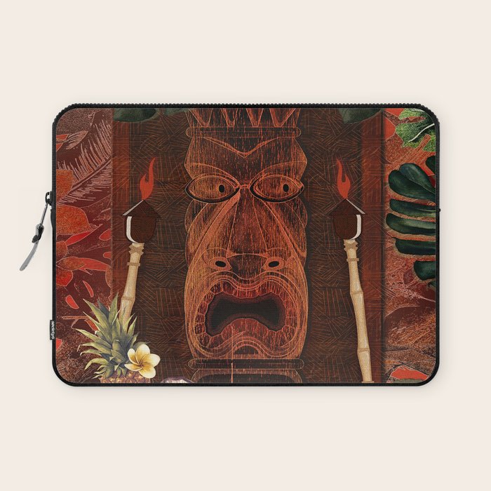 Forbidden Luau Tiki Party Laptop Sleeve Gallery Image 1