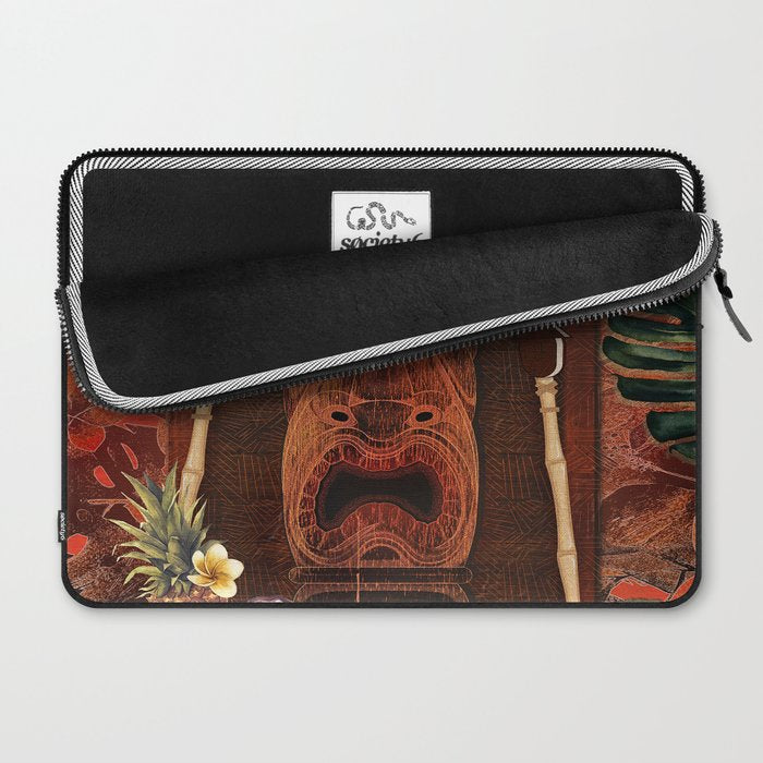 Forbidden Luau Tiki Party Laptop Sleeve Gallery Image 2