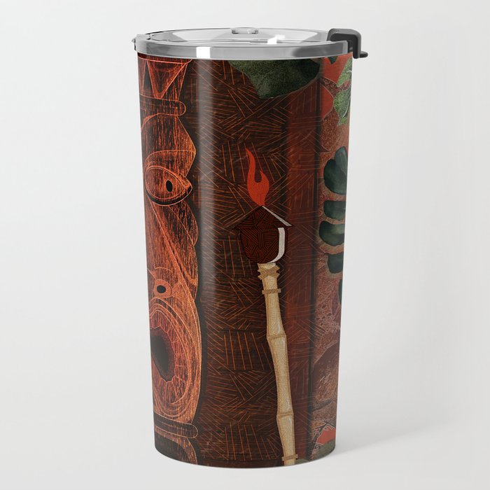 Forbidden Luau Tiki Party Travel Mug Gallery Image 2